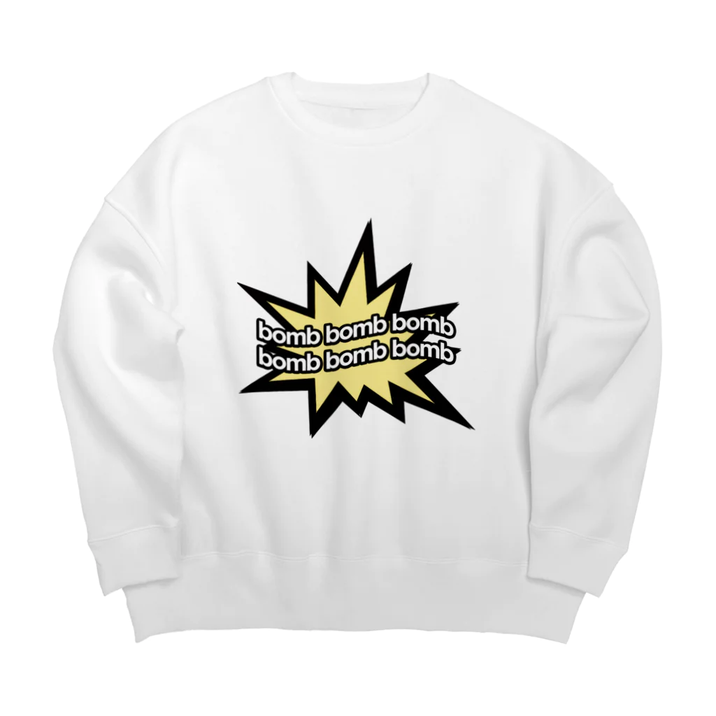 tのbomb Big Crew Neck Sweatshirt