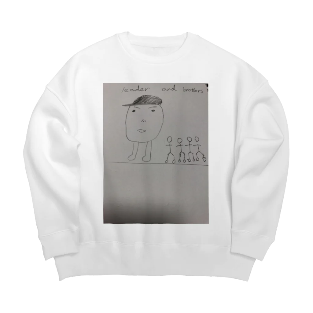 goodneckのleader and  brothers Big Crew Neck Sweatshirt