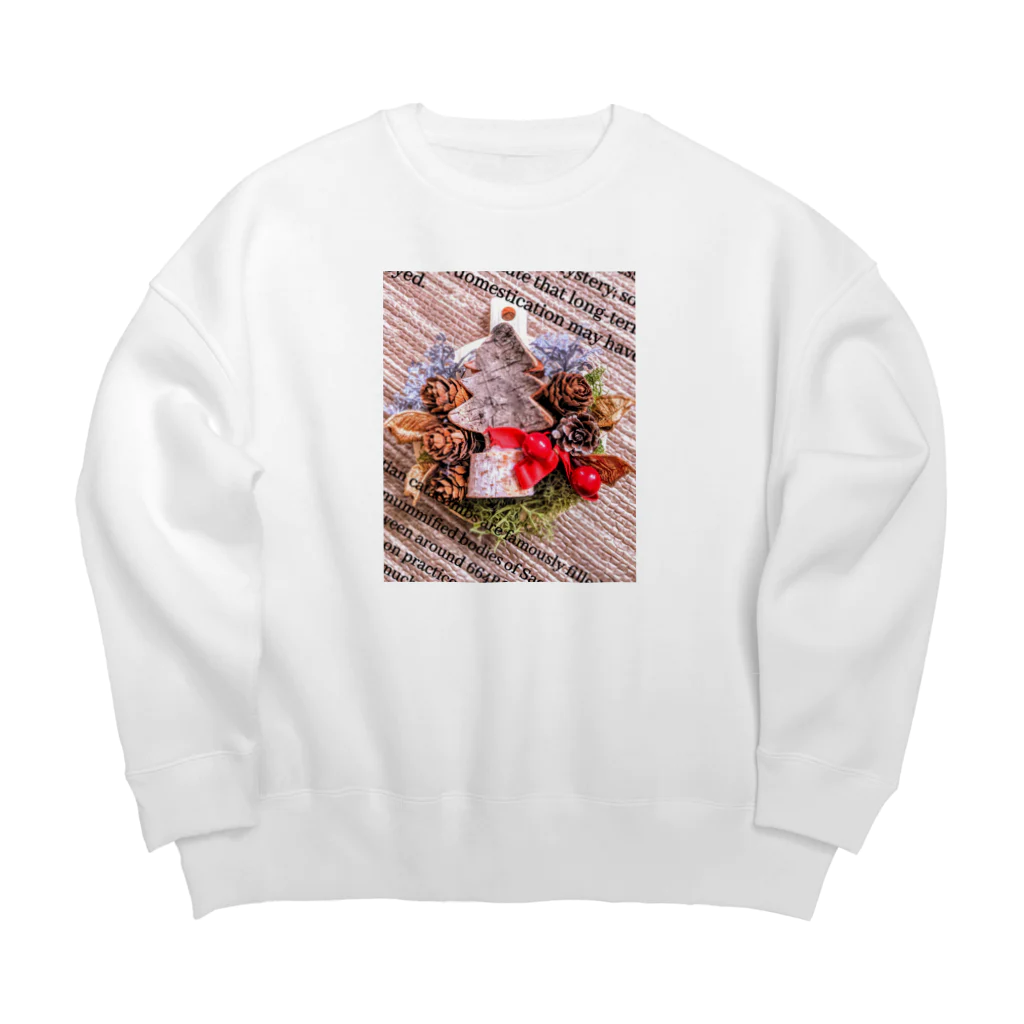 miyoのクリスマスがやってくる🔔 Big Crew Neck Sweatshirt