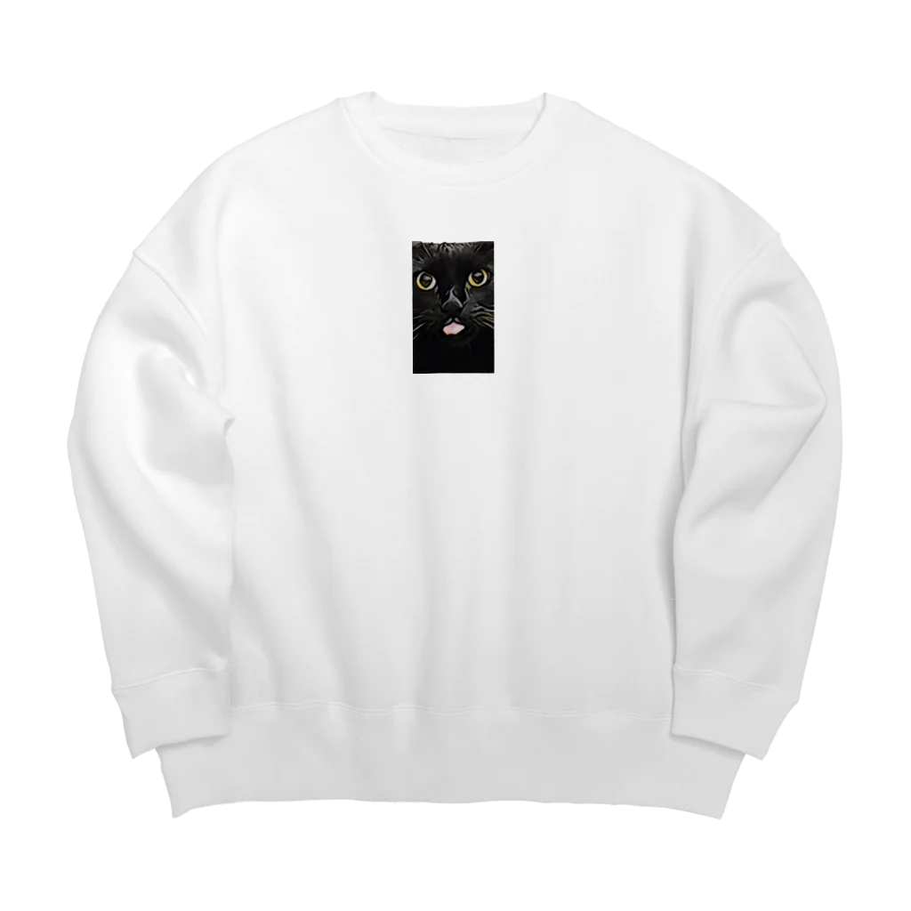 mskzaaau1のジジ君 Big Crew Neck Sweatshirt