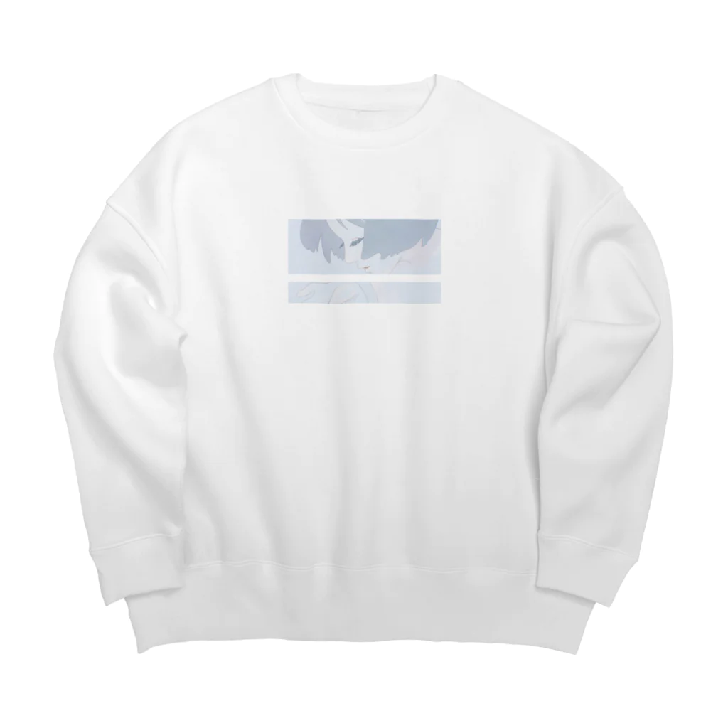 けむたいたろうの風 Big Crew Neck Sweatshirt