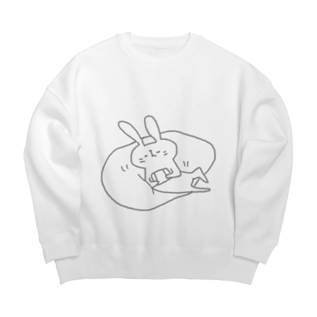 たてはくりえいとのなつみゲームにハマる。 Big Crew Neck Sweatshirt