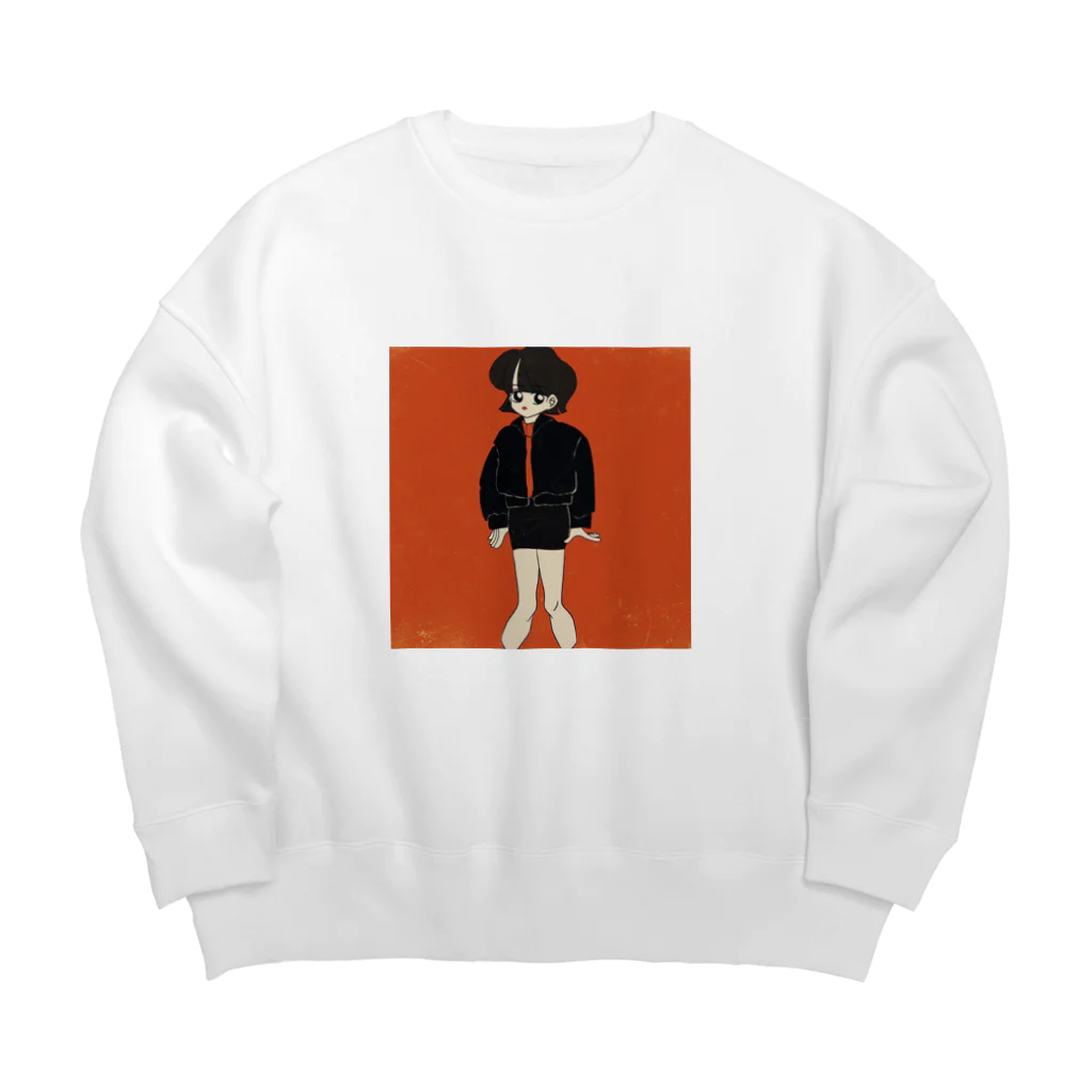 Twinkleハルカのミカちゃん Big Crew Neck Sweatshirt