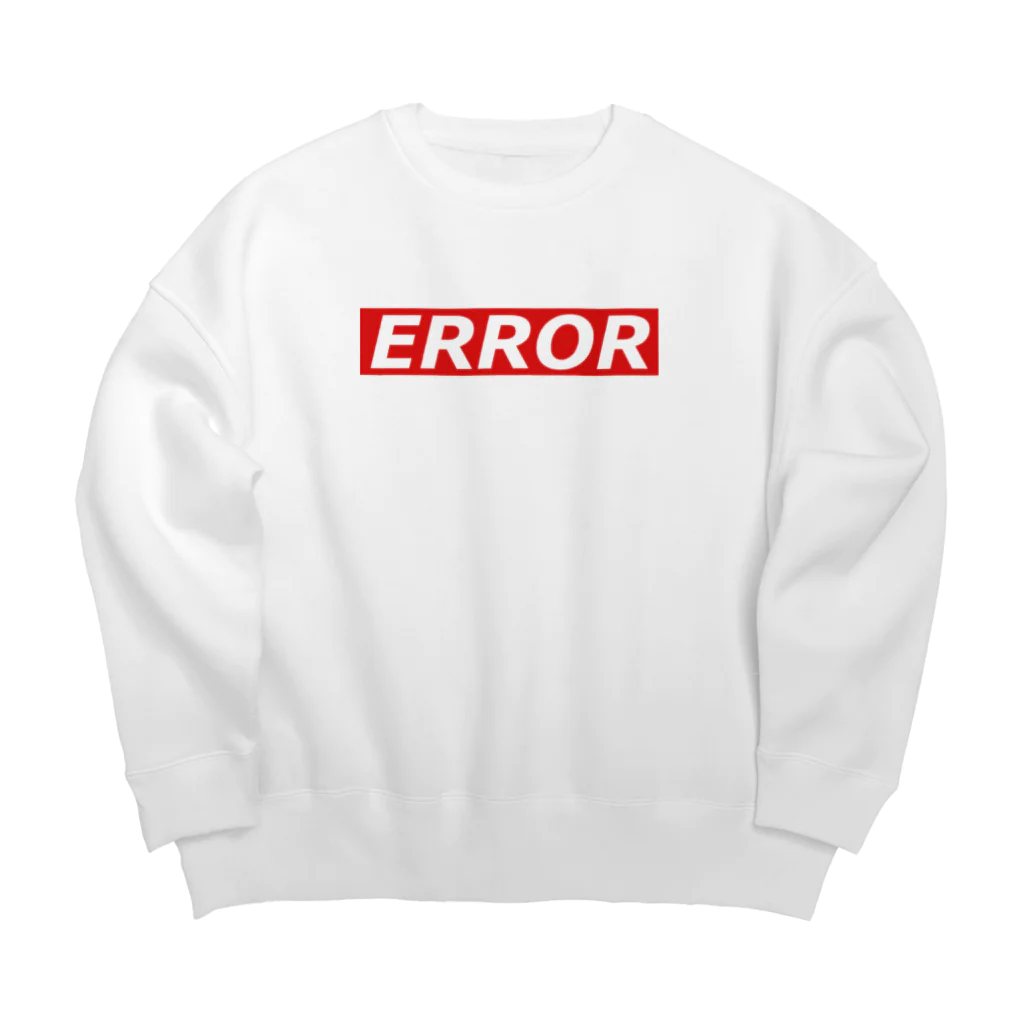 DJパーティ ERROR #えらあのERROR ビッグシルエットスウェット