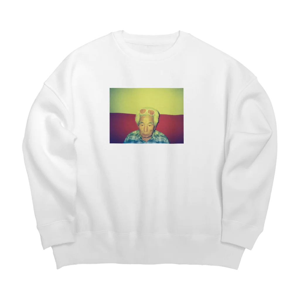 kurumiののぼるさん Big Crew Neck Sweatshirt