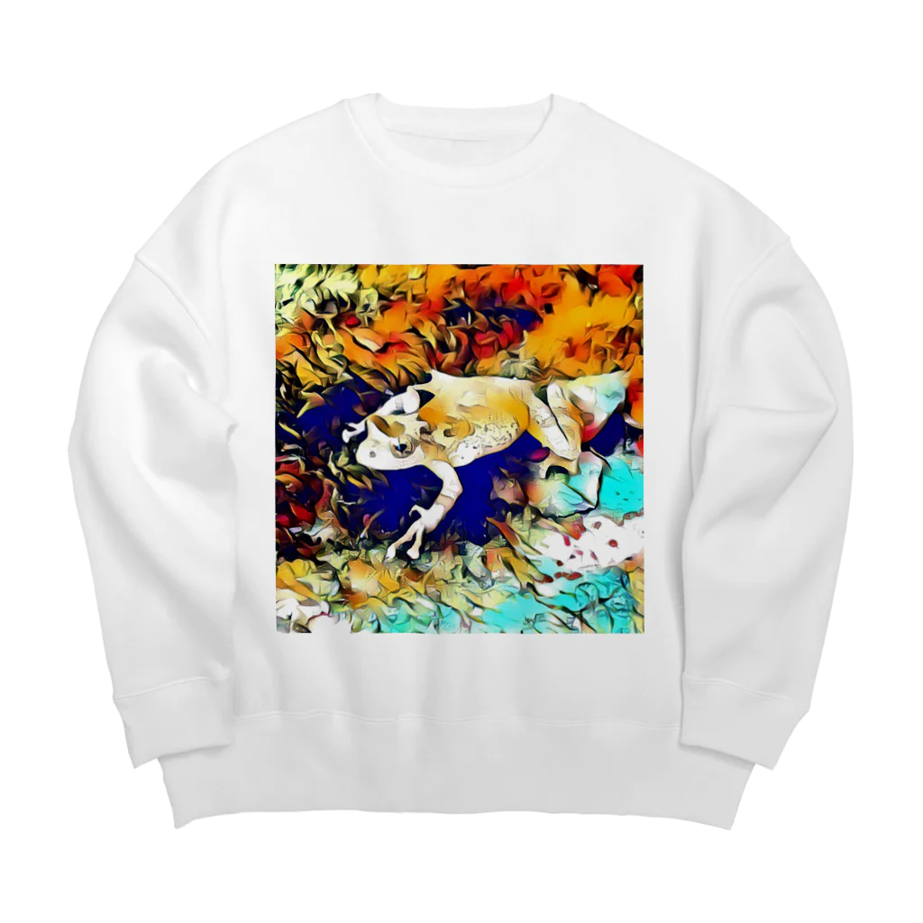 Fantastic FrogのFantastic Frog -Magical Flare Version- Big Crew Neck Sweatshirt