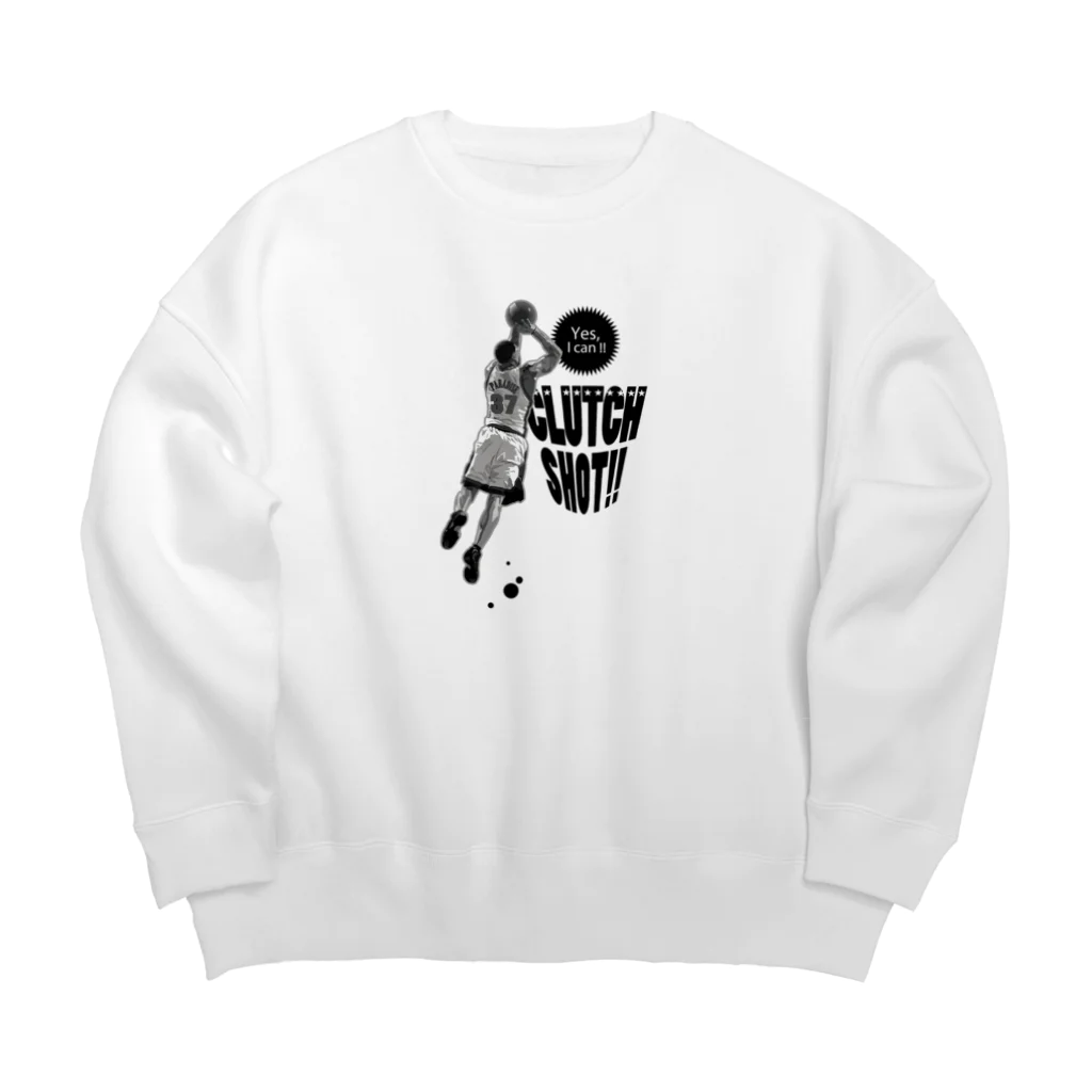 Happy Riseのバスケ クラッチショット Big Crew Neck Sweatshirt