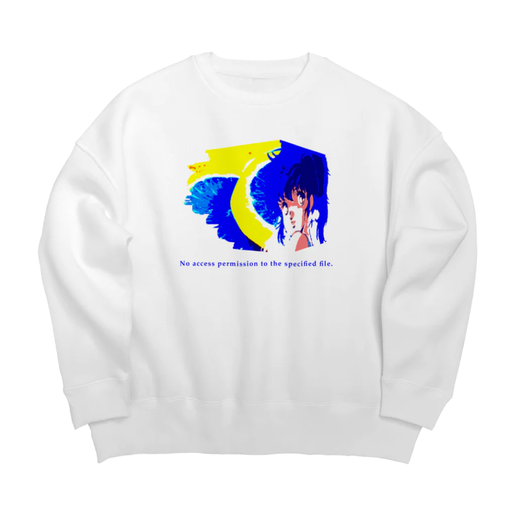 新しい映像のグレープフルーツメモリー Big Crew Neck Sweatshirt