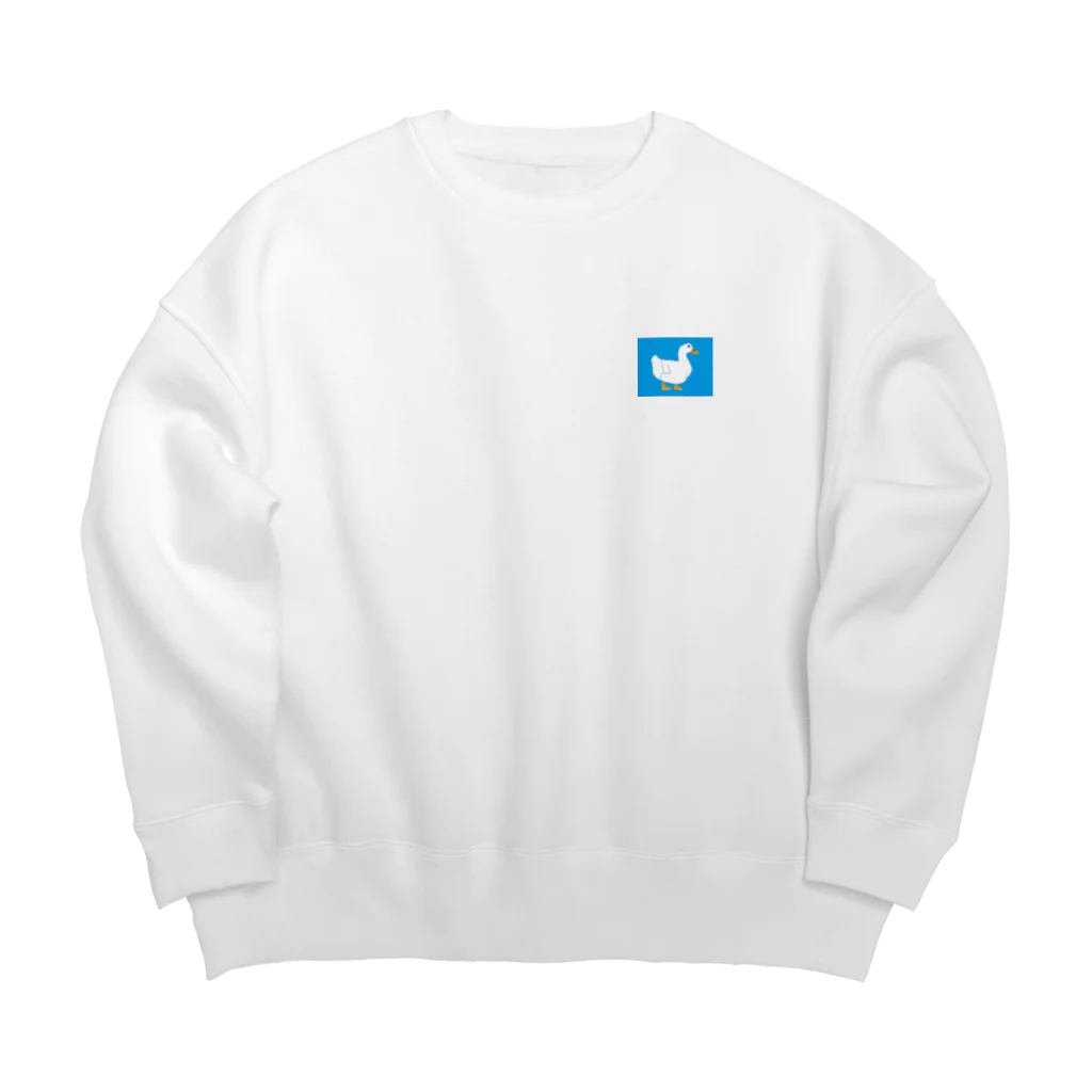 MOBのアヒルのクワクワ Big Crew Neck Sweatshirt