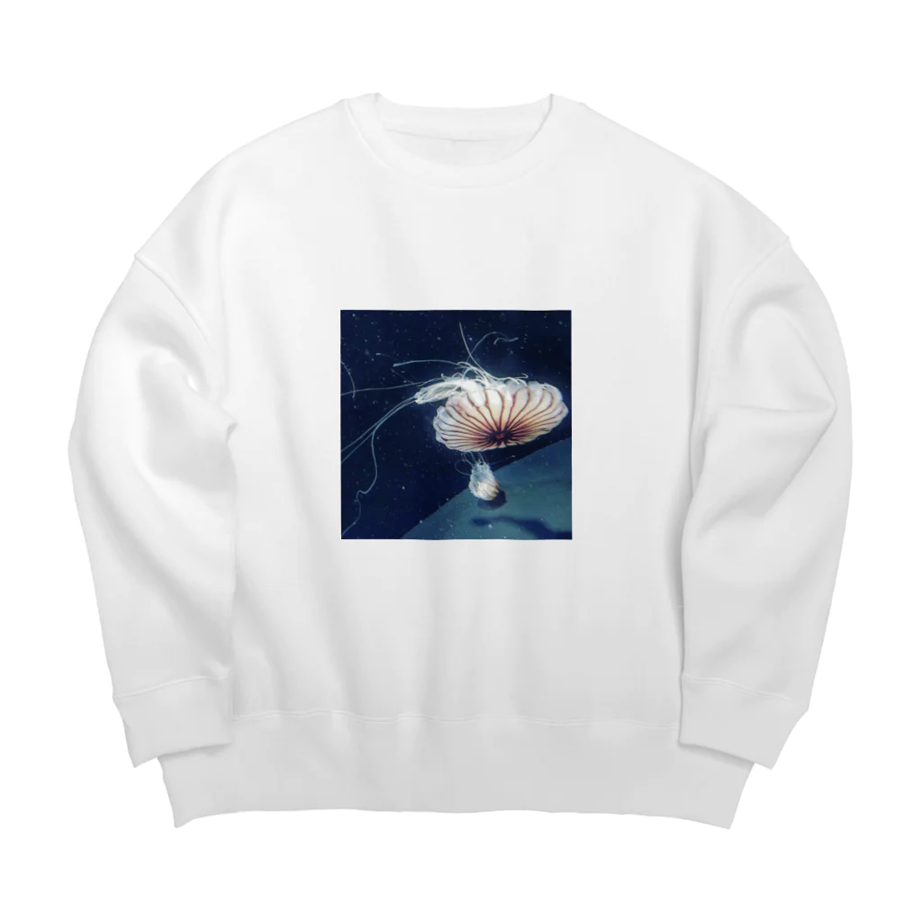 世紀末の海月 Big Crew Neck Sweatshirt