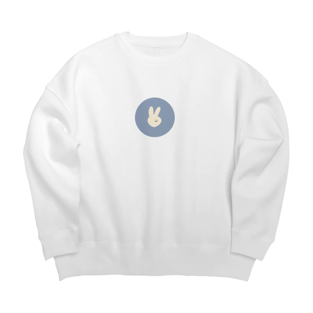 jjm_sayaのMIZUIRO USAGI Big Crew Neck Sweatshirt