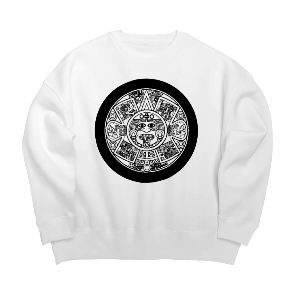 VAMOS Mexicoのアステカ Big Crew Neck Sweatshirt