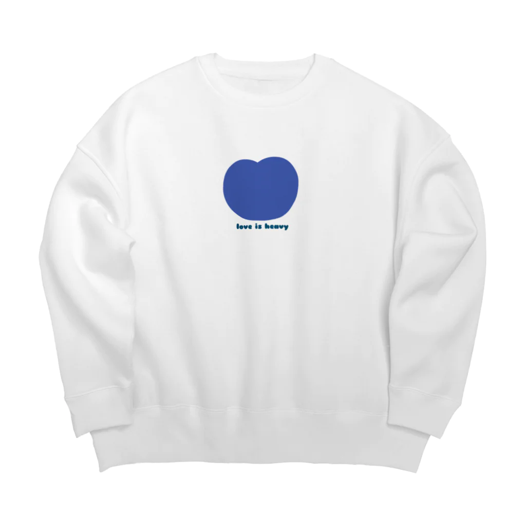 ななの愛が重い Big Crew Neck Sweatshirt