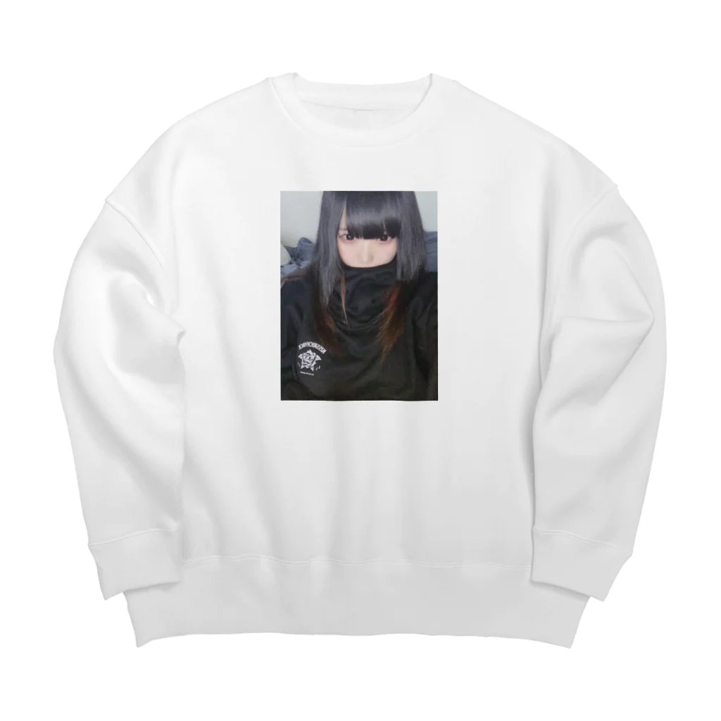 れ の っ 🐶 ❕のもれてるやつ Big Crew Neck Sweatshirt