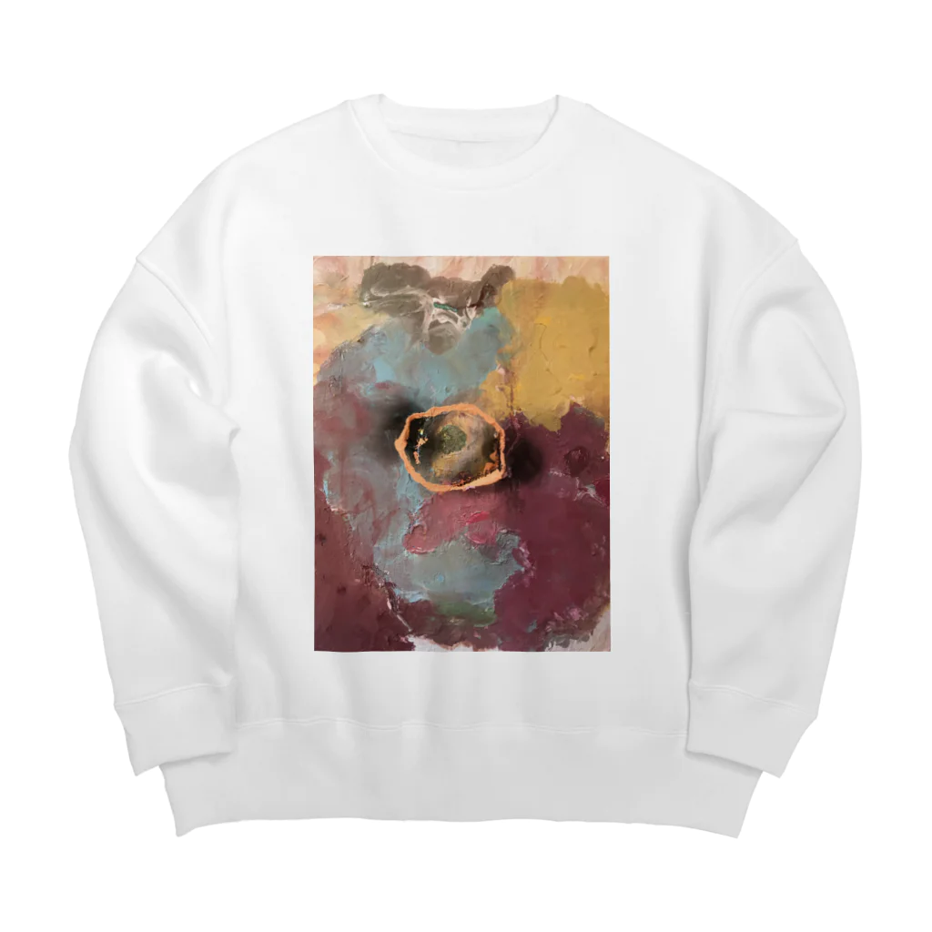 noēma noēsis ノエマノエシスのnoēma noēsis Big Crew Neck Sweatshirt