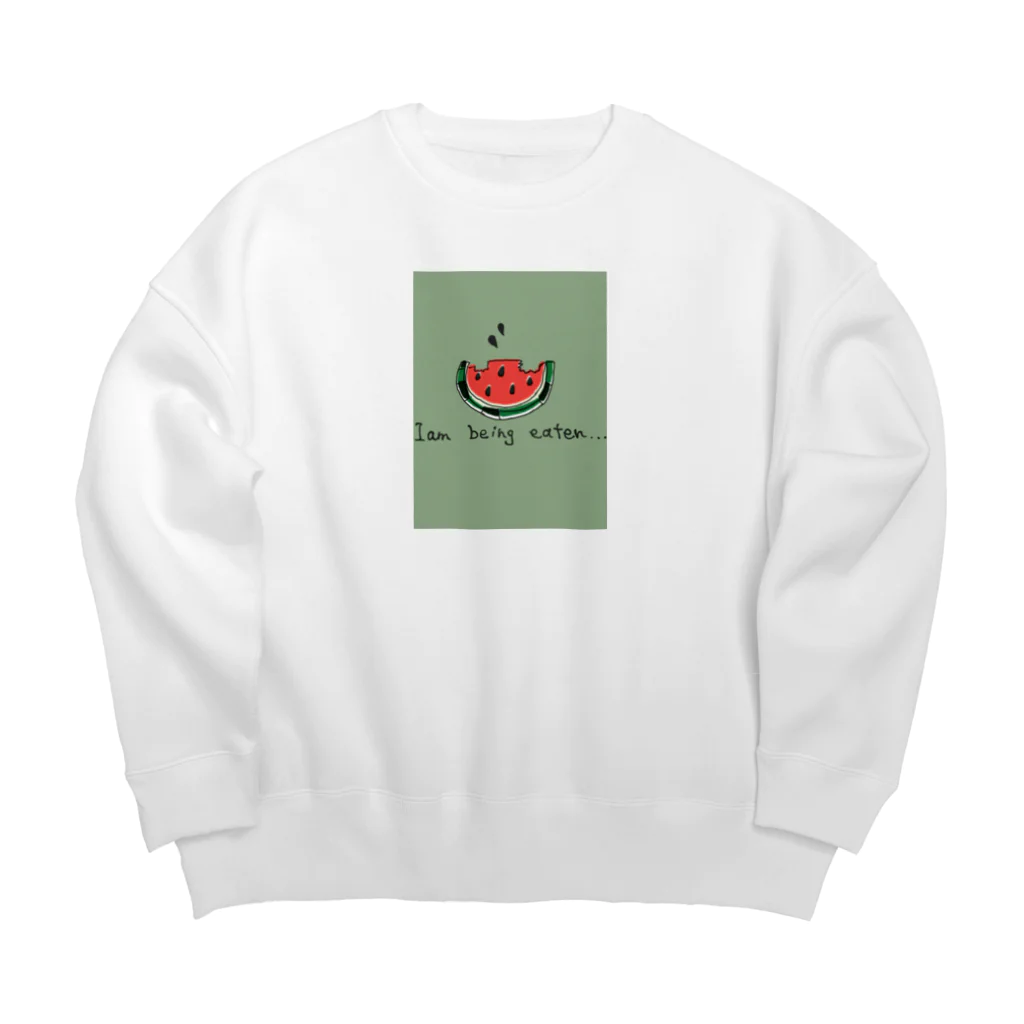 kawabataalienの果汁9% Big Crew Neck Sweatshirt