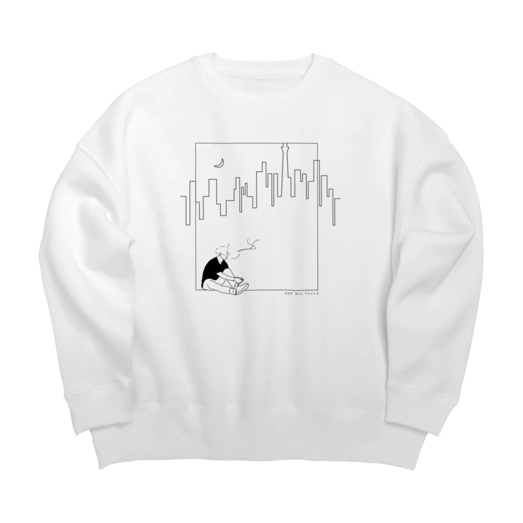 ノブ太のアパレルのアンダーグラウンド Big Crew Neck Sweatshirt