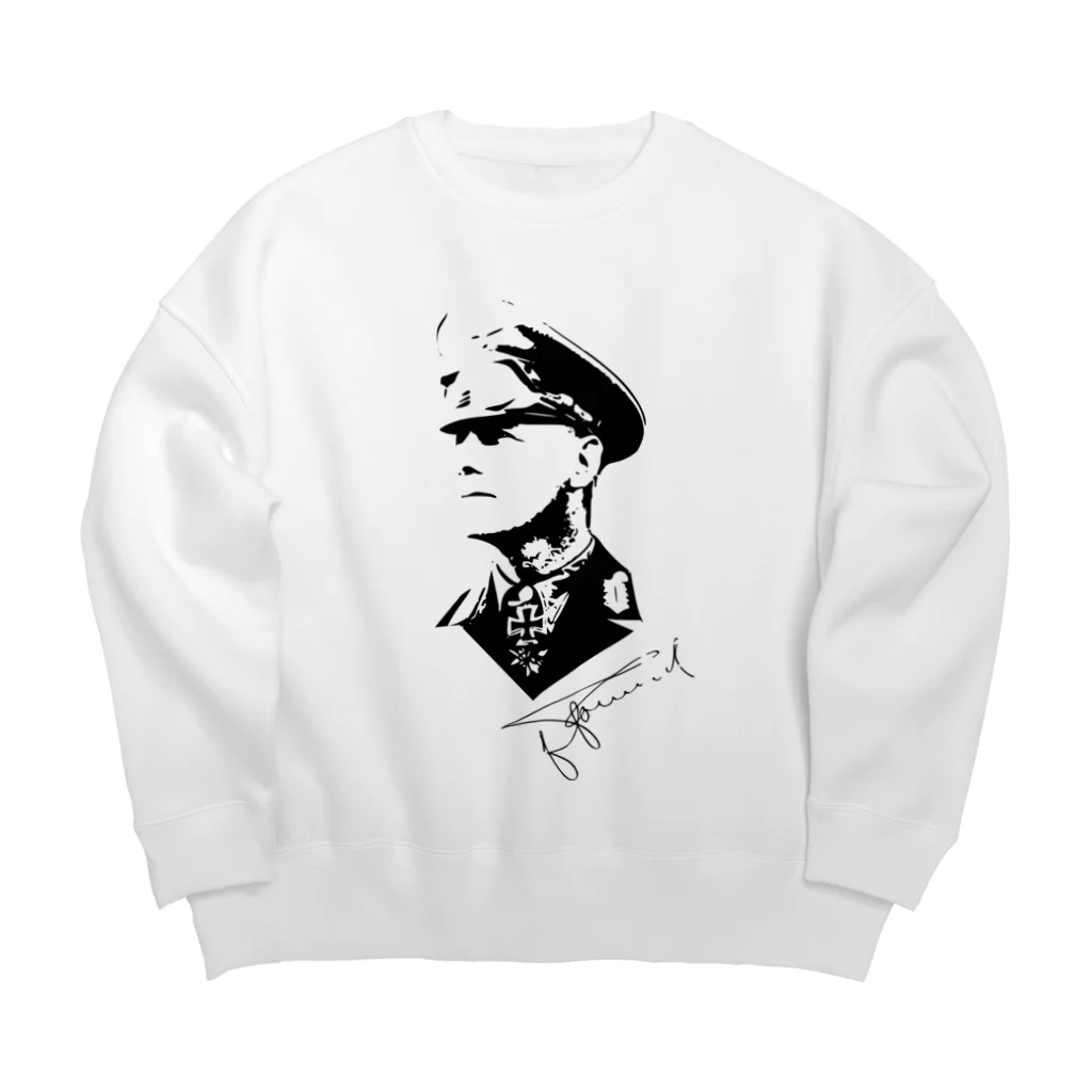 迷彩iPhoneケース専門店のロンメル元帥 Big Crew Neck Sweatshirt