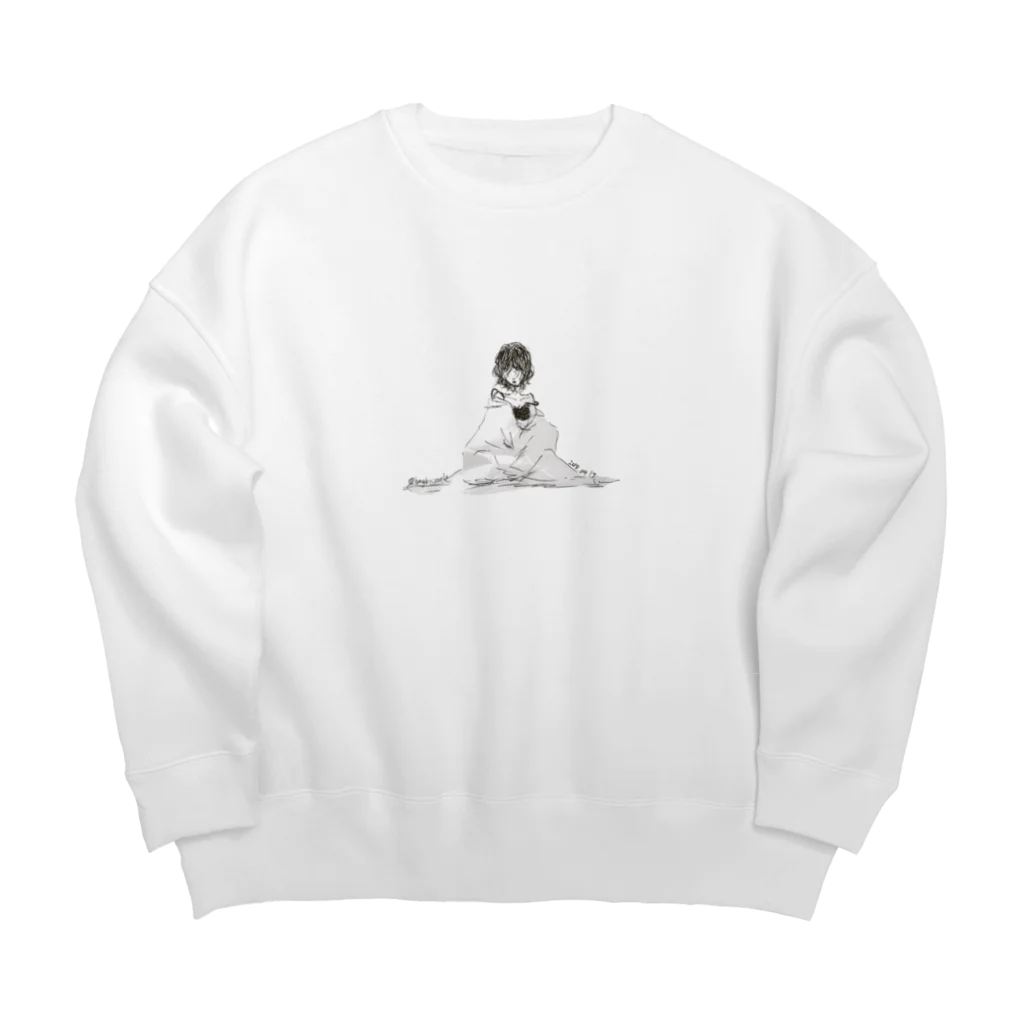 #HONGKIS2ZELO のone night Big Crew Neck Sweatshirt