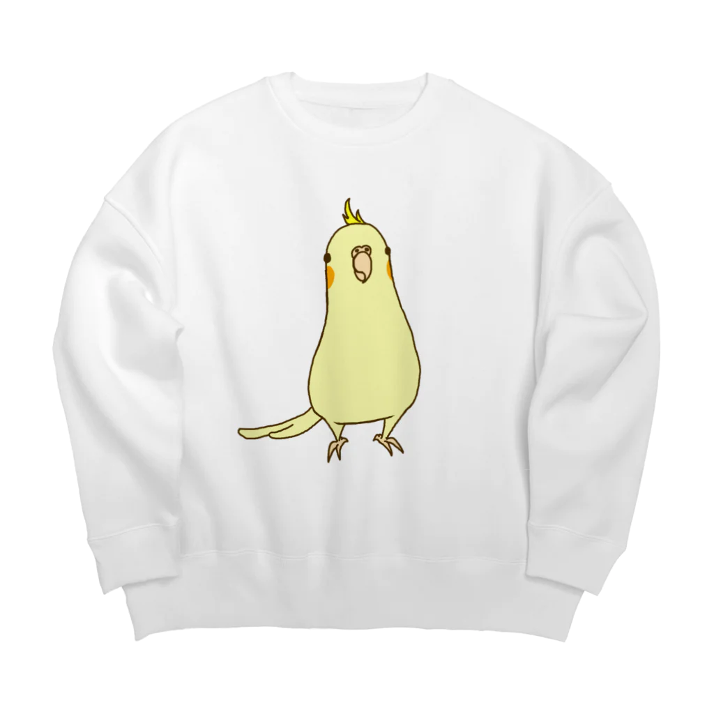 音ギョリ荘のぽよぽよオカメインコ Big Crew Neck Sweatshirt