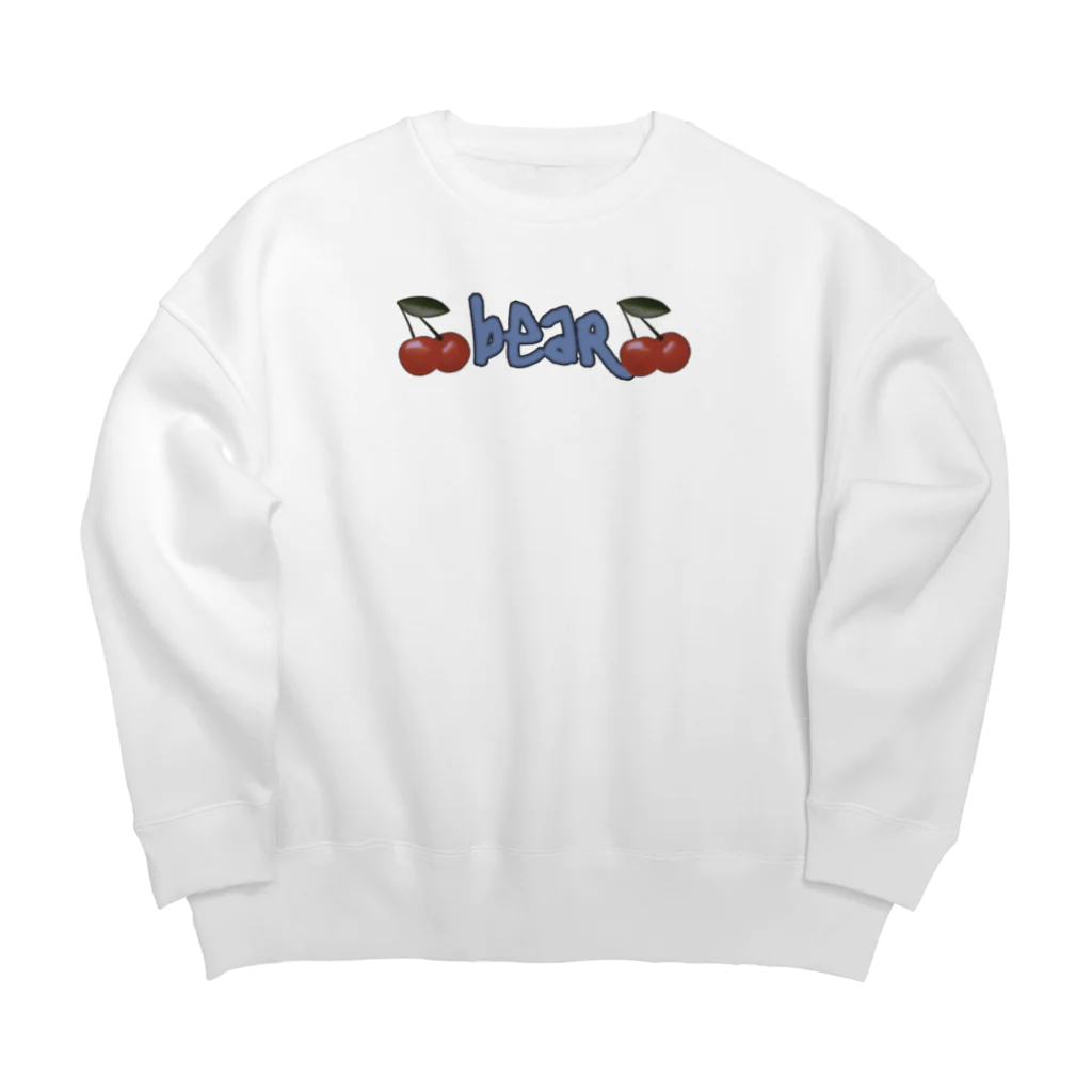 DoudouBearのべあちぇりー♡ Big Crew Neck Sweatshirt