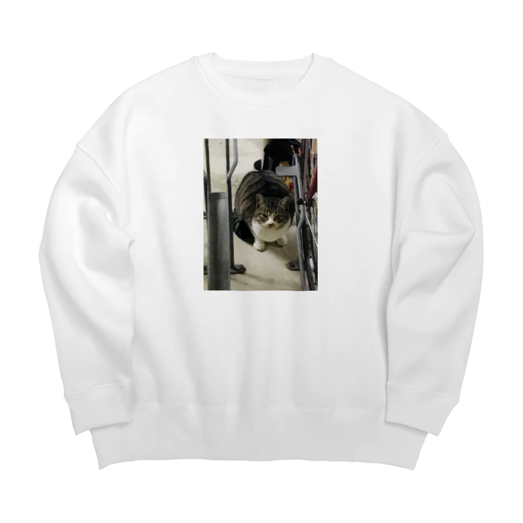 シティータヌキのNeko Big Crew Neck Sweatshirt