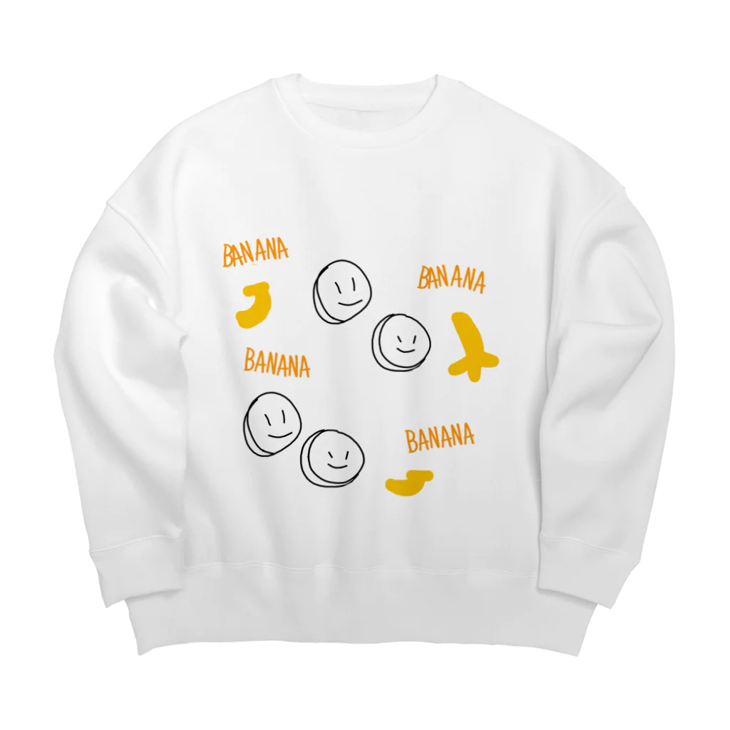 R_RのBANANA Big Crew Neck Sweatshirt