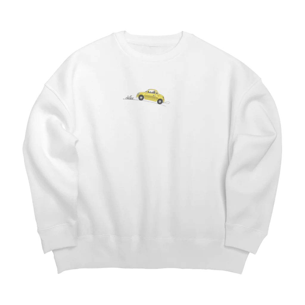 Sch.のchillax Big Crew Neck Sweatshirt