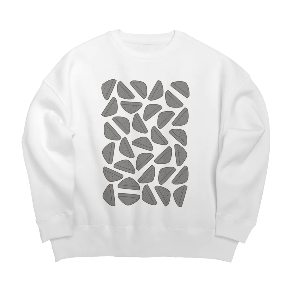 AMADAIのおでん・こんにゃく（乱雑） Big Crew Neck Sweatshirt