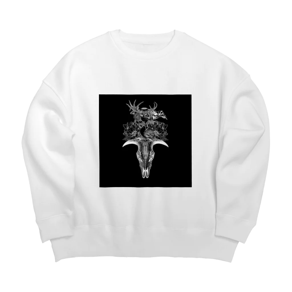 k0sh1のこうしのオリジナルグッズ　TYPE2 Big Crew Neck Sweatshirt