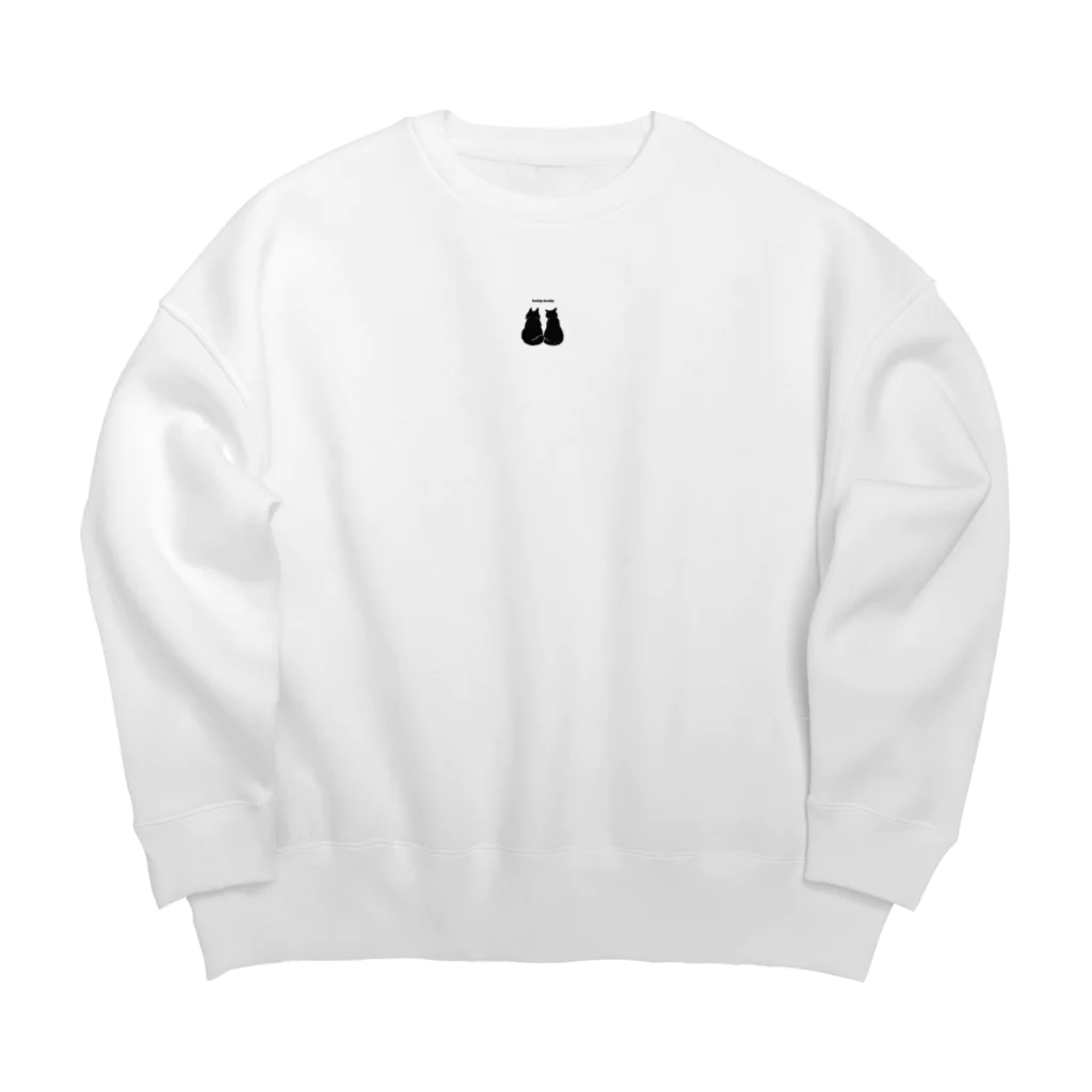 What's insideのwe are buddy-buddy Big Crew Neck Sweatshirt