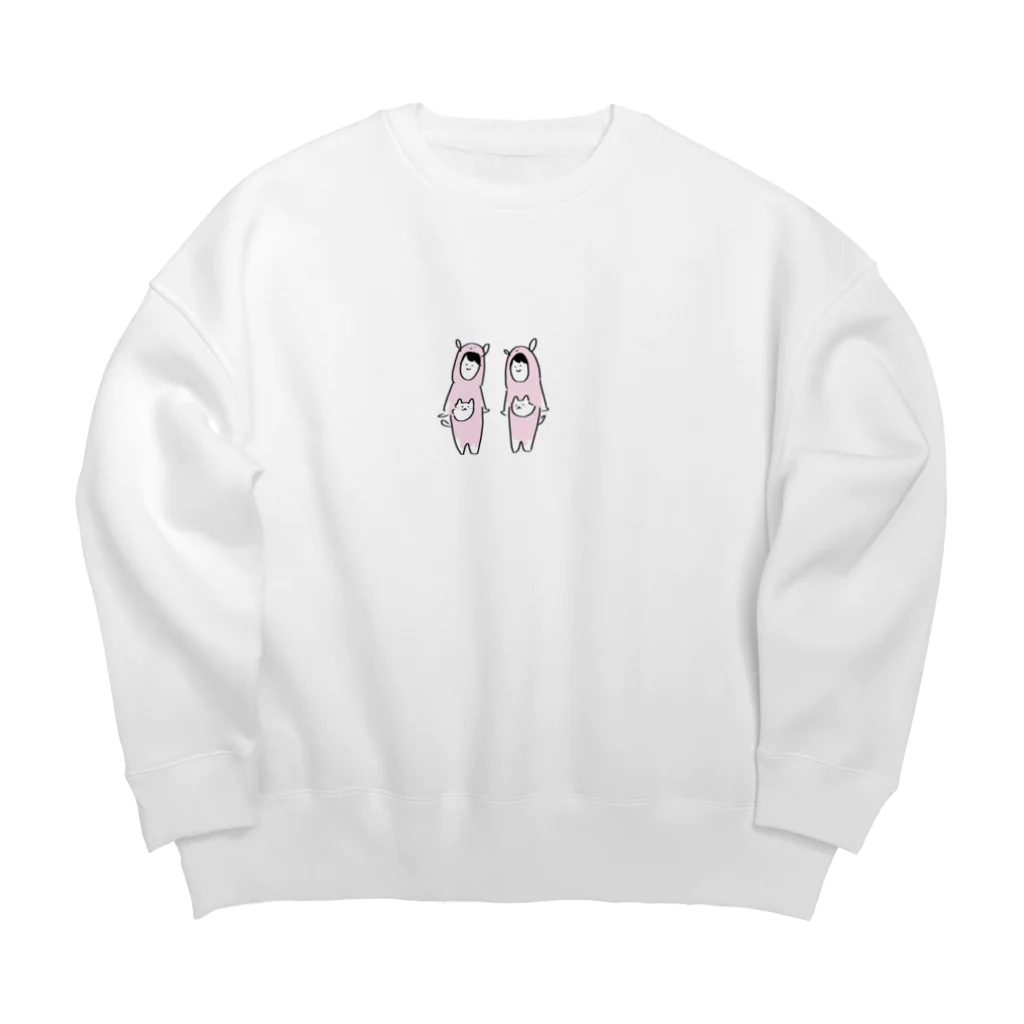 ペニョだよの荒野行動 Big Crew Neck Sweatshirt