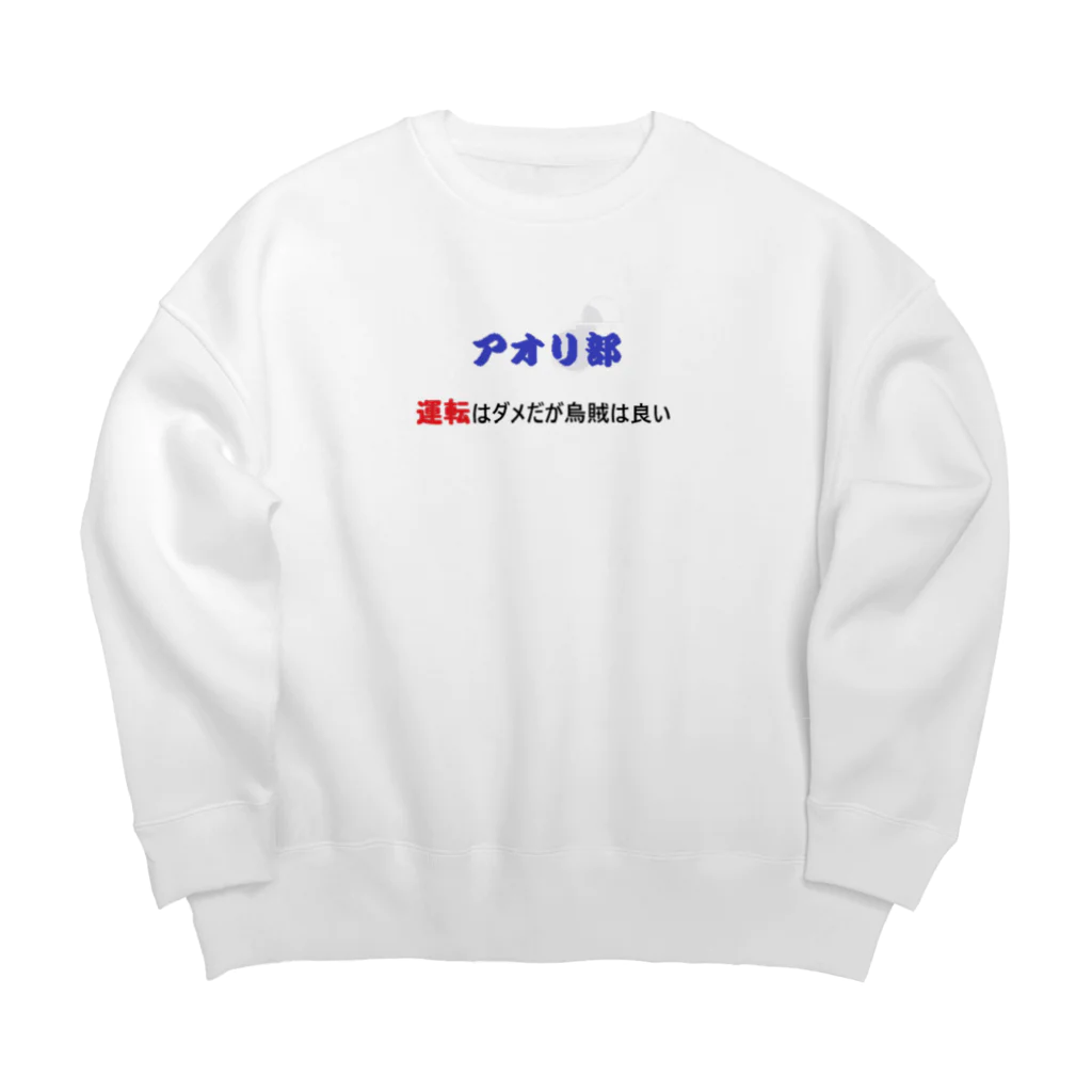 Physicsのエギ　アオリイカ　釣り Big Crew Neck Sweatshirt