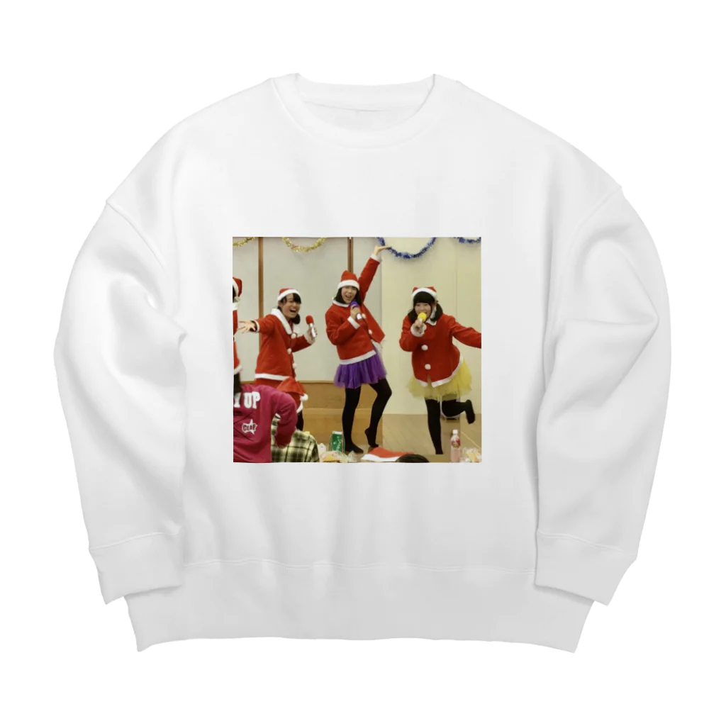 osushi_11_7の山芋げろげろ Big Crew Neck Sweatshirt