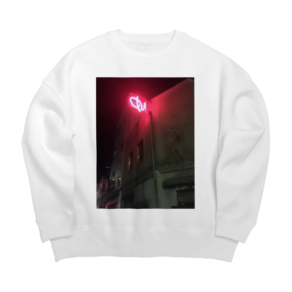 sento-clubのネオン湯 Big Crew Neck Sweatshirt