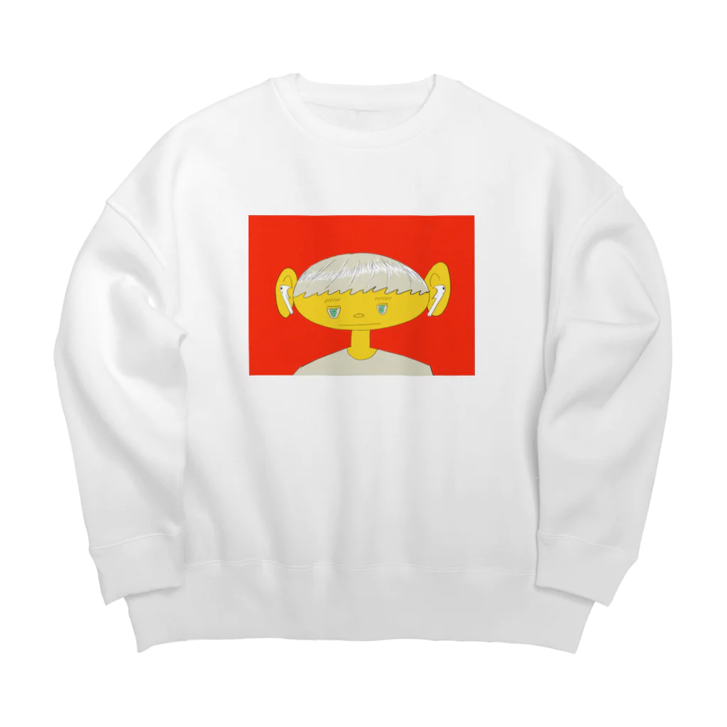 miki_kuwakadoの👦 Big Crew Neck Sweatshirt