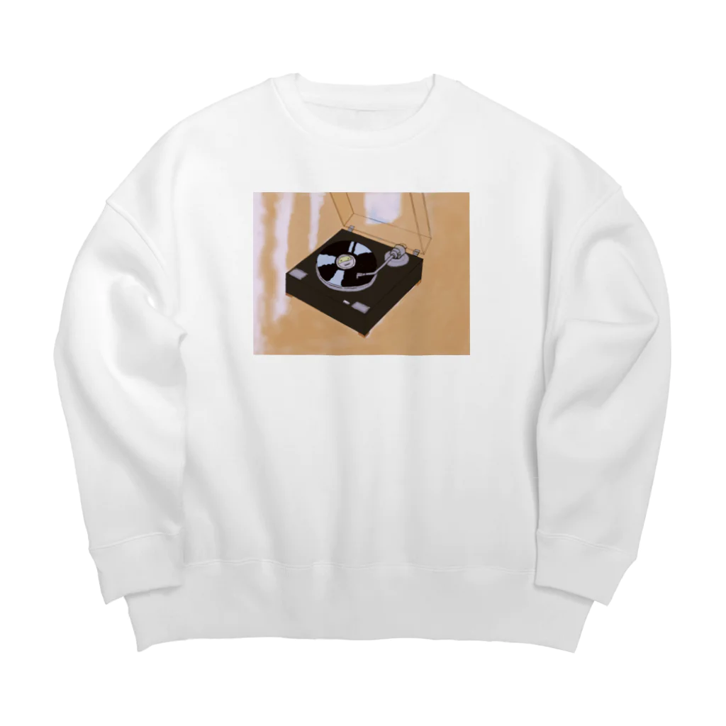 OriGamiのRecord Big Crew Neck Sweatshirt