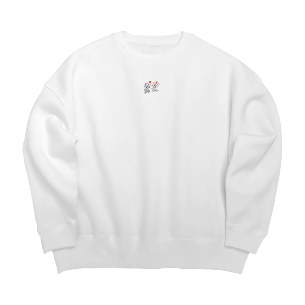 平成の女児の平成女児の絵② Big Crew Neck Sweatshirt