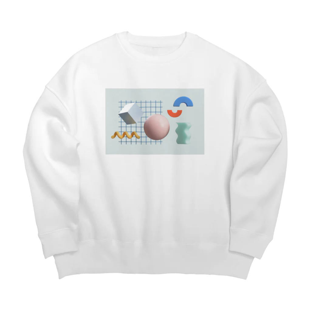 nkrのいろいろ Big Crew Neck Sweatshirt