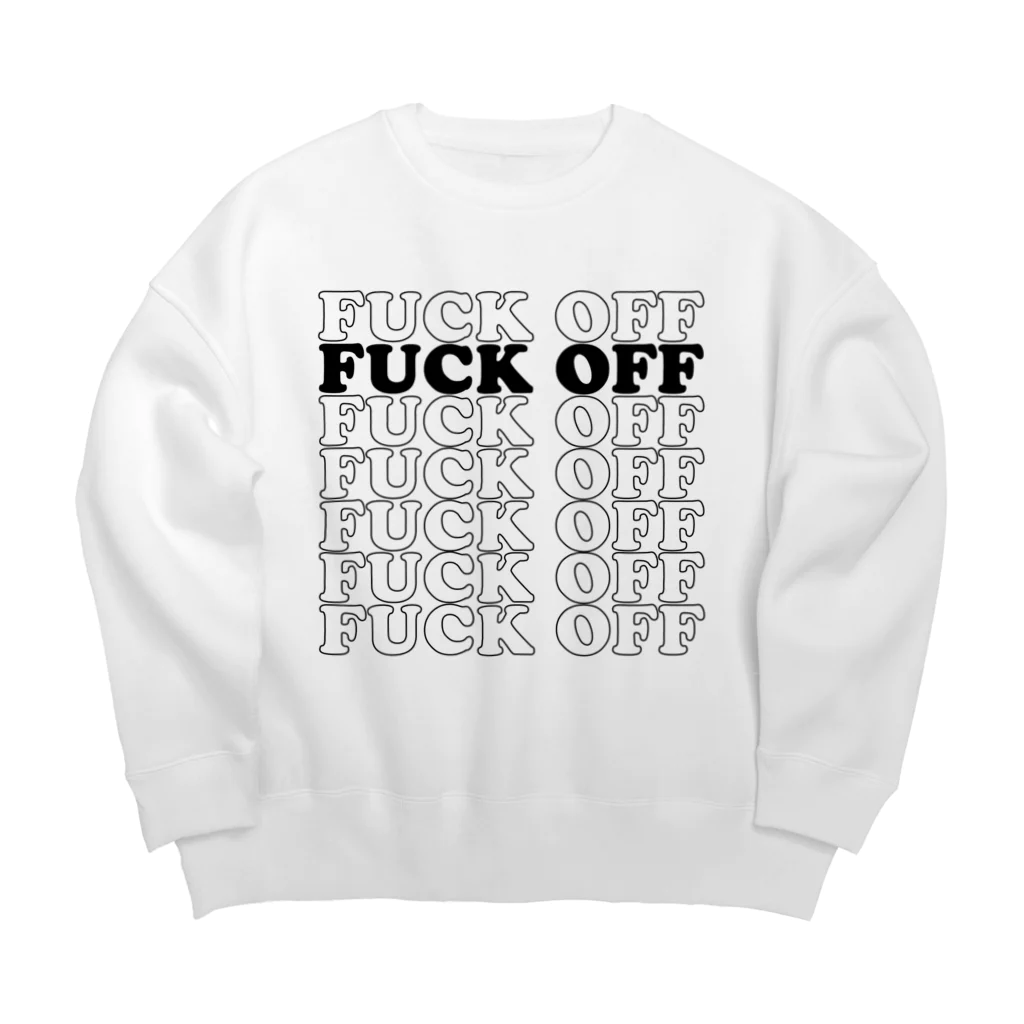 NIPPON DESIGNのFUCK OFF Big Crew Neck Sweatshirt