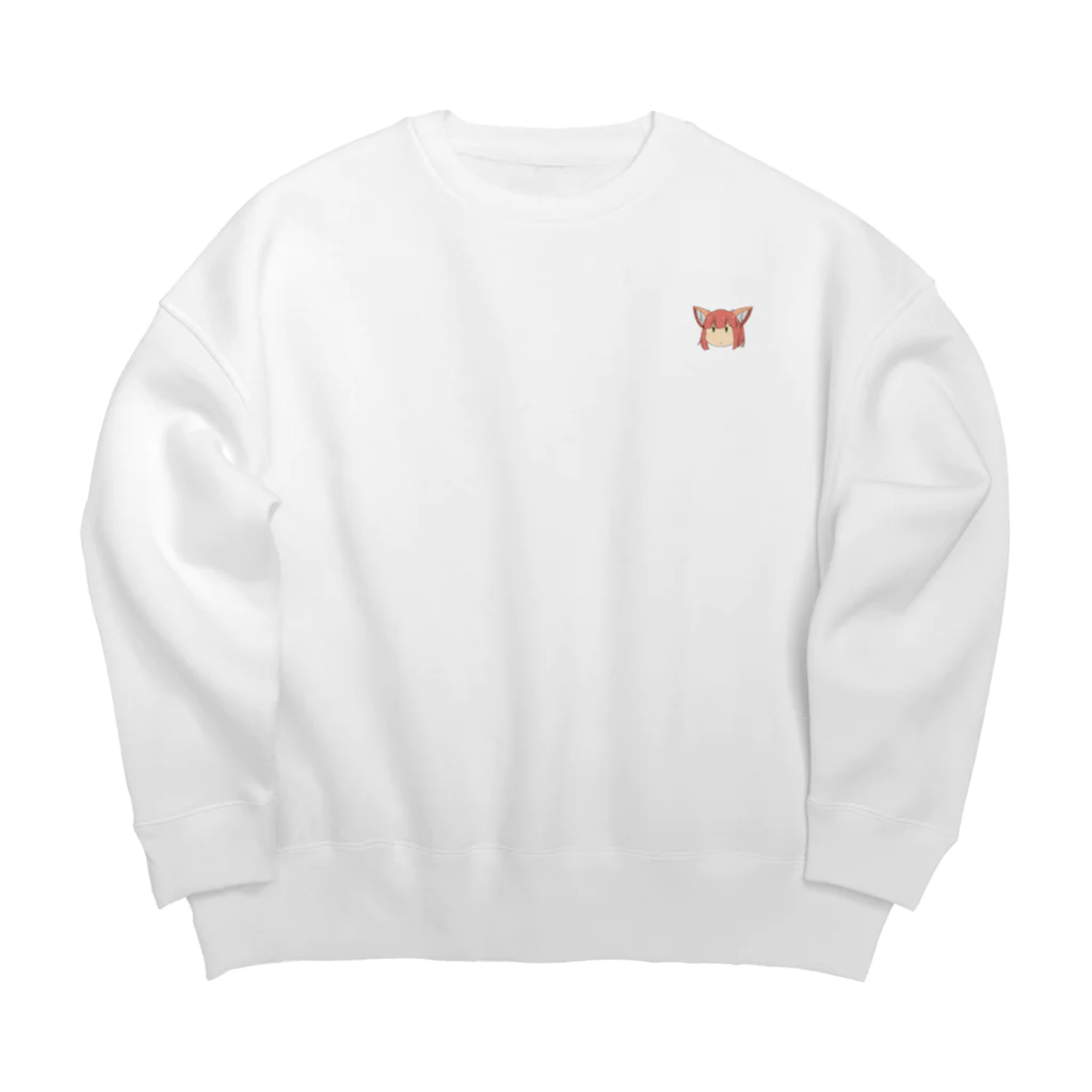 本日も晴天なりの杏戈 Big Crew Neck Sweatshirt