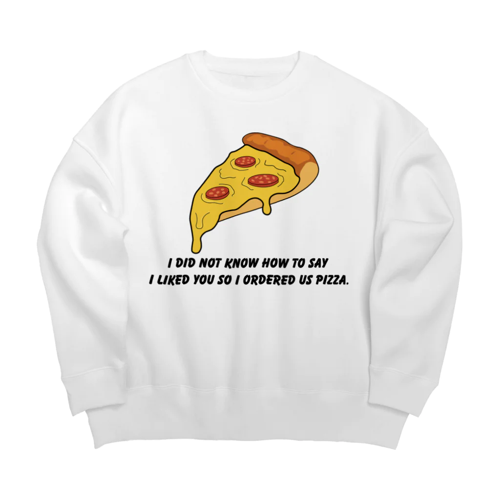 people with soulsのPIZZA collection Big Crew Neck Sweatshirt