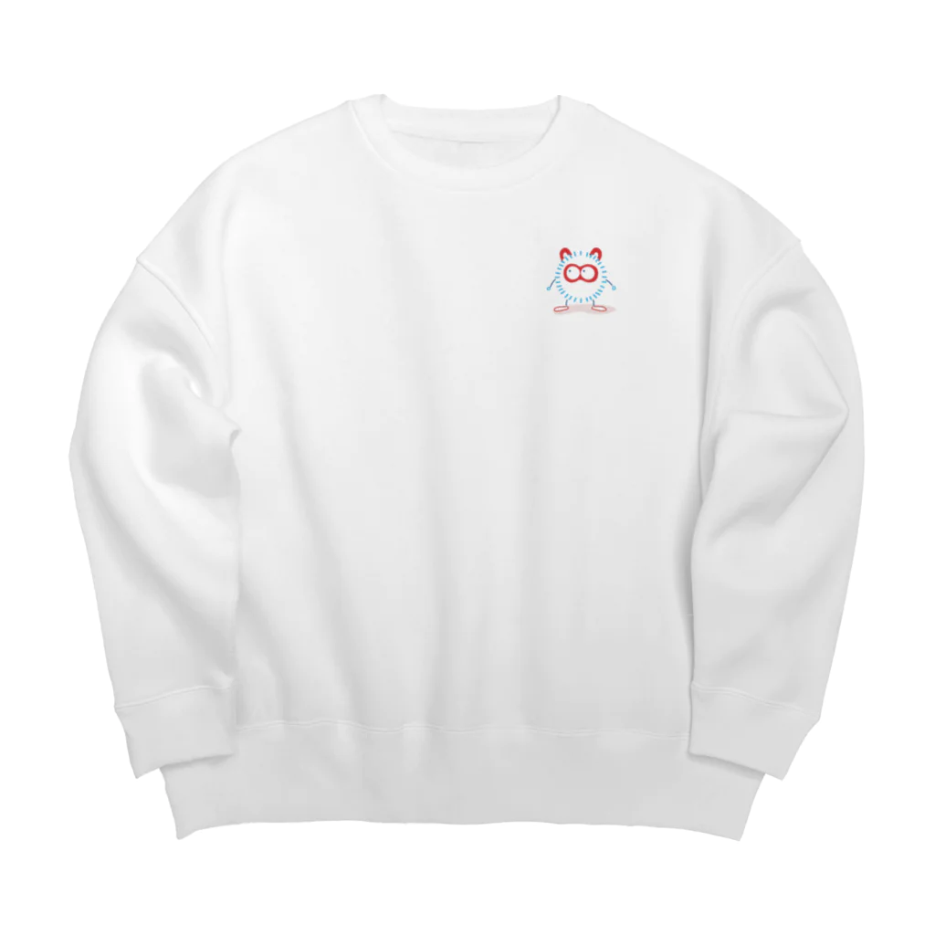 HaoWaveのHaoWave-マスコット Big Crew Neck Sweatshirt