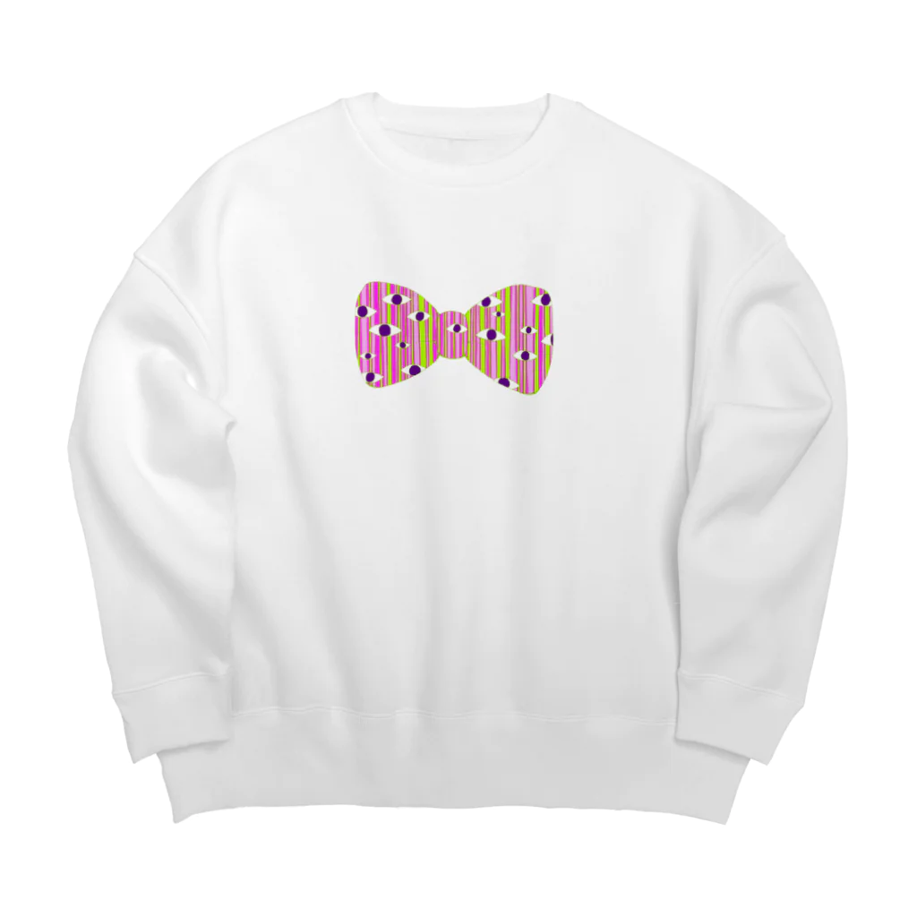 NIKORASU GOのりぼん Big Crew Neck Sweatshirt