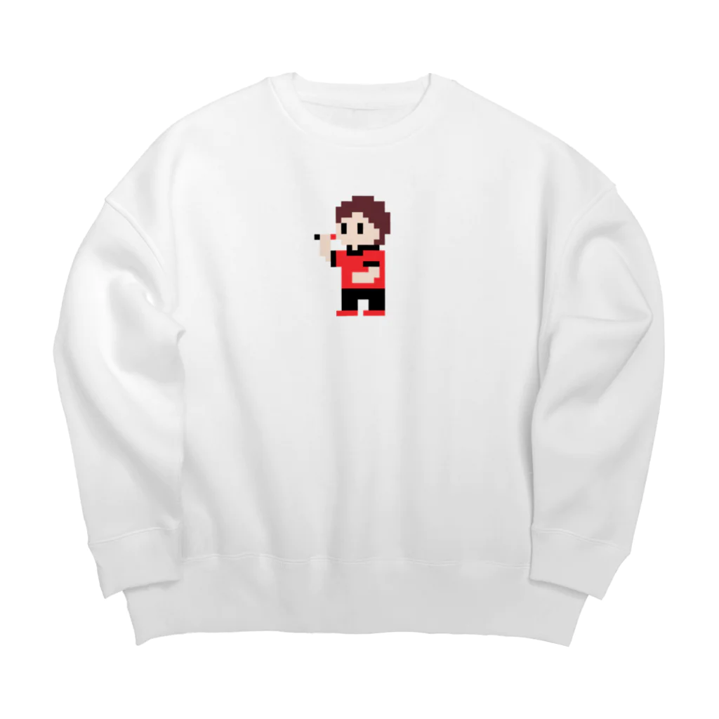 SWEET＆SPICY 【 すいすぱ 】ダーツのダーツまろさん（ドット） Big Crew Neck Sweatshirt