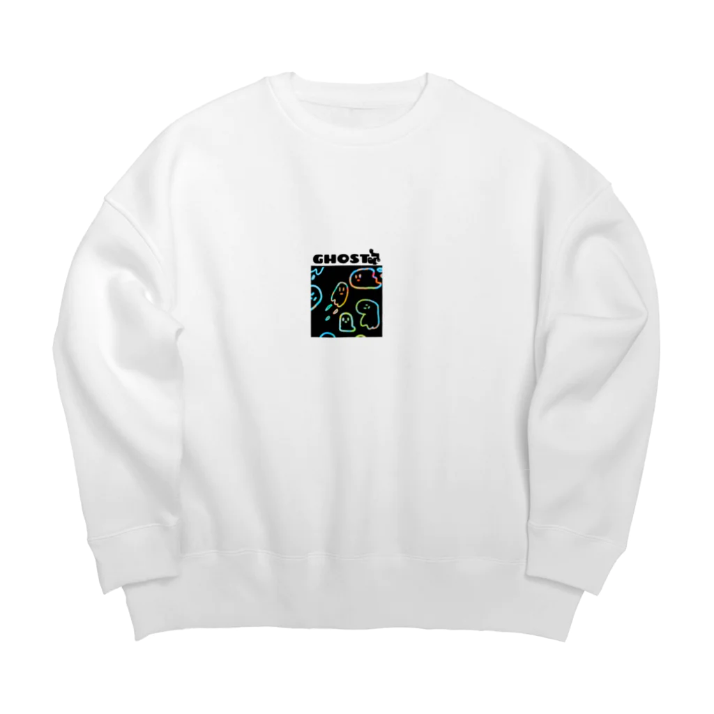 やきにくのGHOSTparty Big Crew Neck Sweatshirt