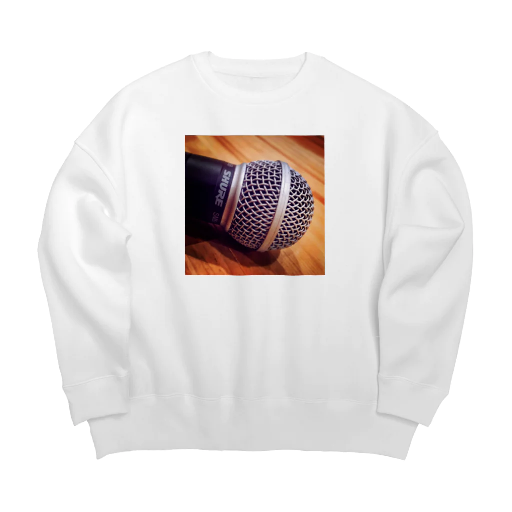 gemstoneのMicrophone Big Crew Neck Sweatshirt