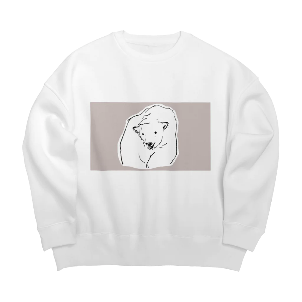 髙橋諒のyurukumakun Big Crew Neck Sweatshirt