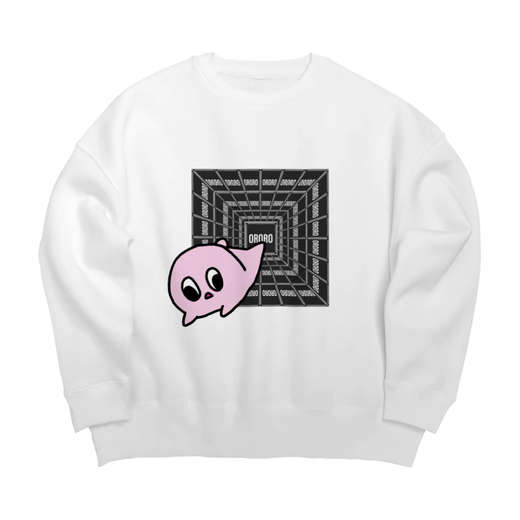 おろろやさんのおろろの巣窟 Big Crew Neck Sweatshirt