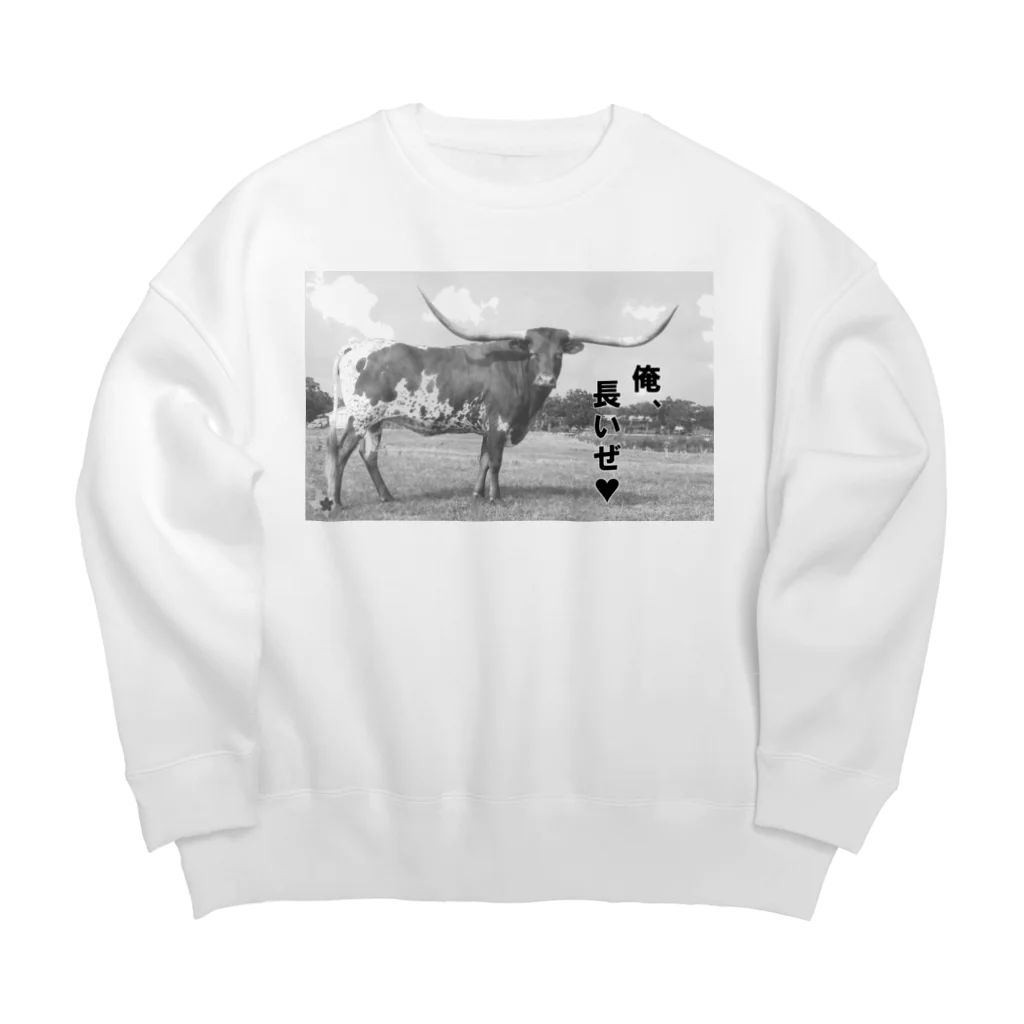 日本語でテキサス公式SHOP☆の長いぜ Big Crew Neck Sweatshirt